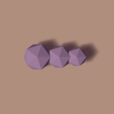 Rock cluster showcase