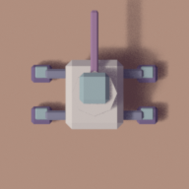 Animated Sniper mech showcase