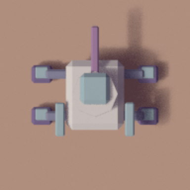 Animated Speeder mech showcase