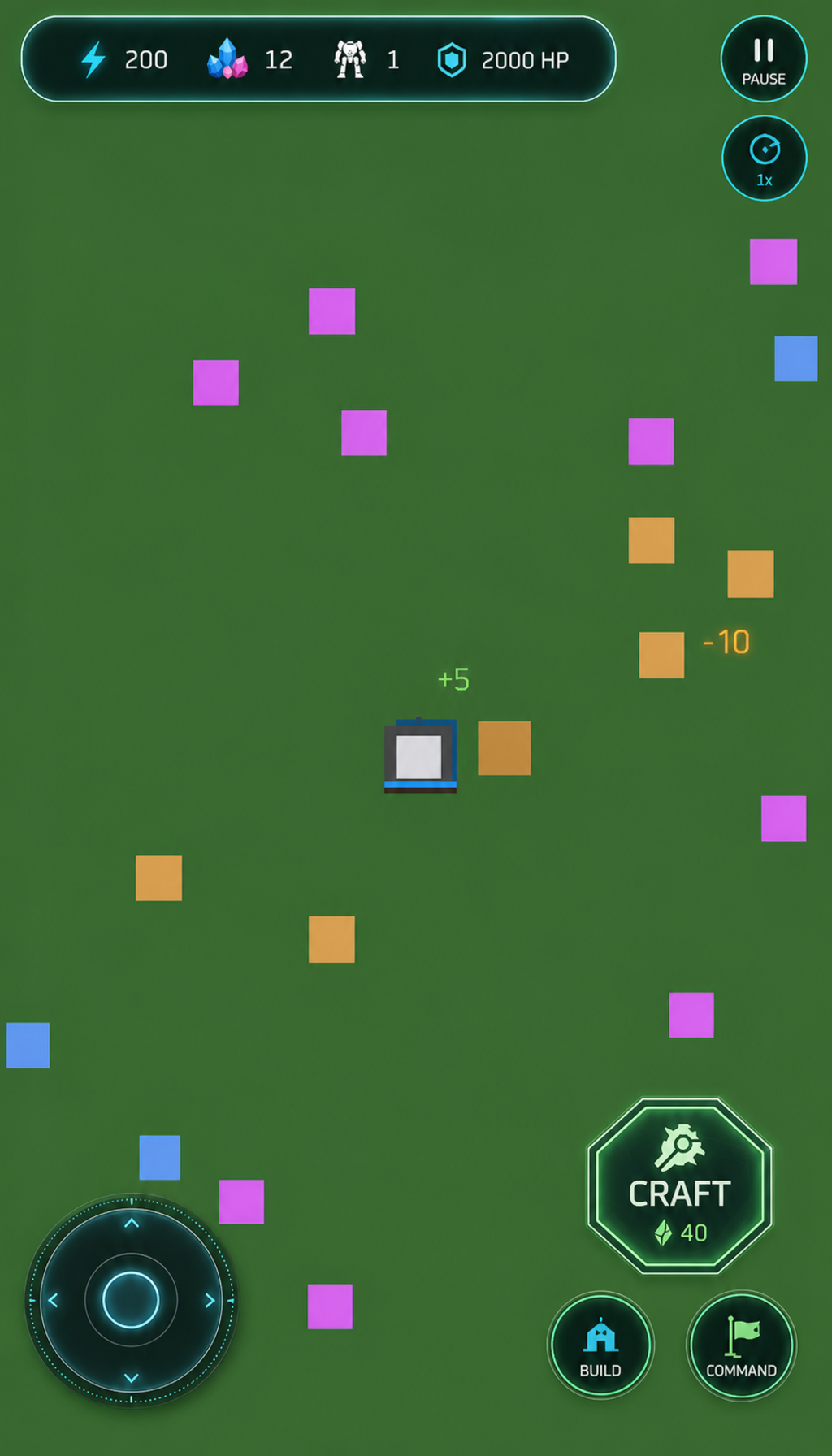 Mobile economy HUD